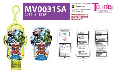 Label (Marvel Avengers  Lemon Label)